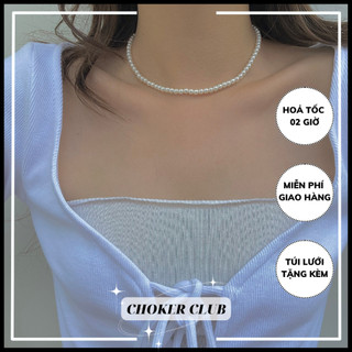 Vòng cổ ngọc trai nhân tạo C85 Choker Club
