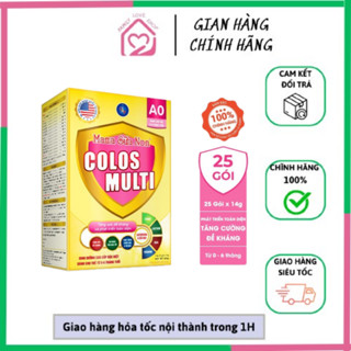Mama Sữa non Colos Multi A0 hộp 350g chính hãng ( 25 túi x 14gr) - Chuyên biệt giúp bé ăn ngon