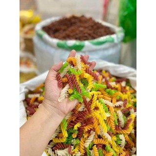 nui gạo xoắn rau củ Sa Đéc