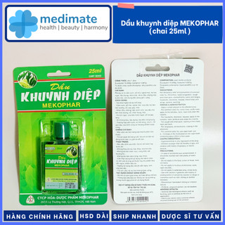 Dầu khuynh diệp MEKOPHAR (chai 25ml)