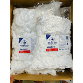 Bông bạch tuyết viên 500g