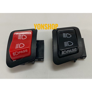 Nút Công Tắc Passing Đen, Đỏ