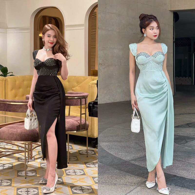 SIZE>65KG ĐẦM BODY CÚP NGỰC KẾT ĐÁ