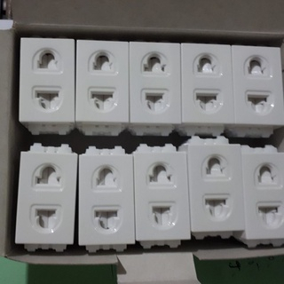 Hạt ổ cắm/ hạt công tắc 1 chiều, 2 chiều, hạt đèn báo S18CC