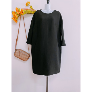 [2hand tuyển] Đầm Hàn Dáng Suông, Cổ Tay Phối Lông, BIGSIZE, FREESIZE, New 97%, 2hand