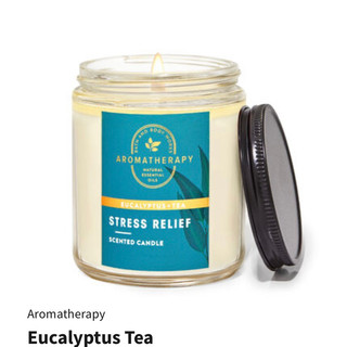 Nến 1 bấc Bath & Body Works Stress Relief Eucalyptus Tea