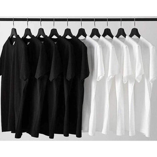 Áo thun Local Brand trơn Basic Trắng Đen Form Oversize Unisex , 100% vải cotton cao cấp.