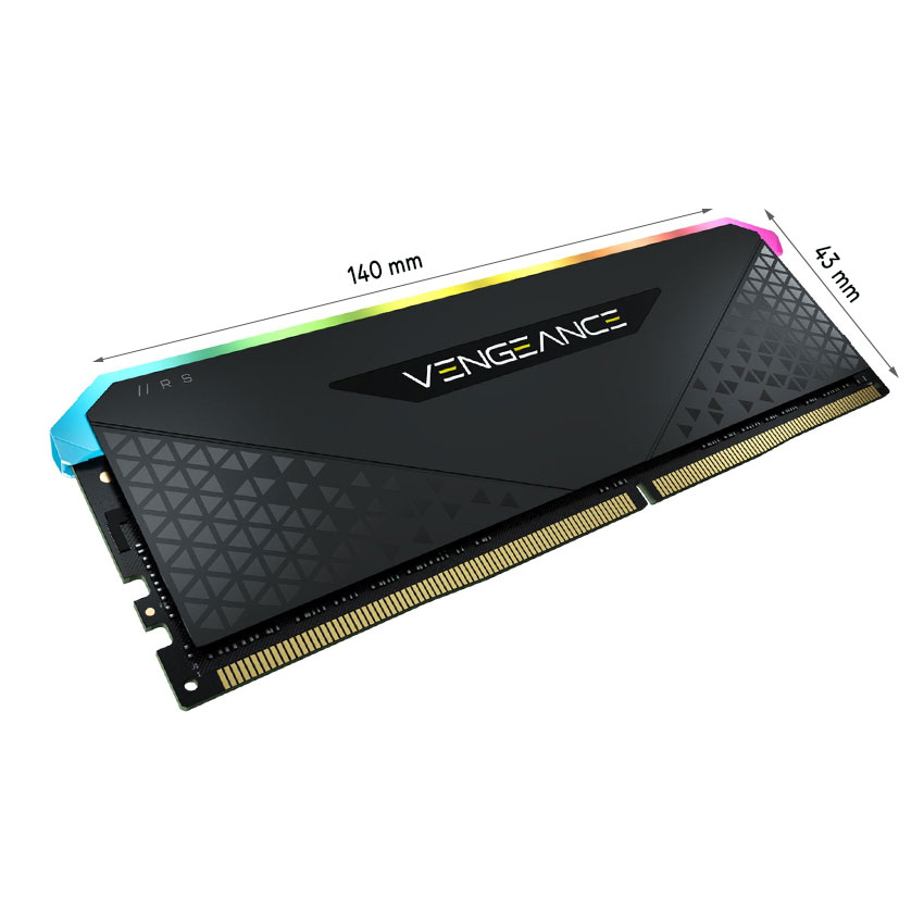 Ram Corsair Vengeance RGB RS 32GB 3600MHz (2x16GB) DDR4 (CMG32GX4M2D3600C18) - Hàng chính hãng | BigBuy360 - bigbuy360.vn