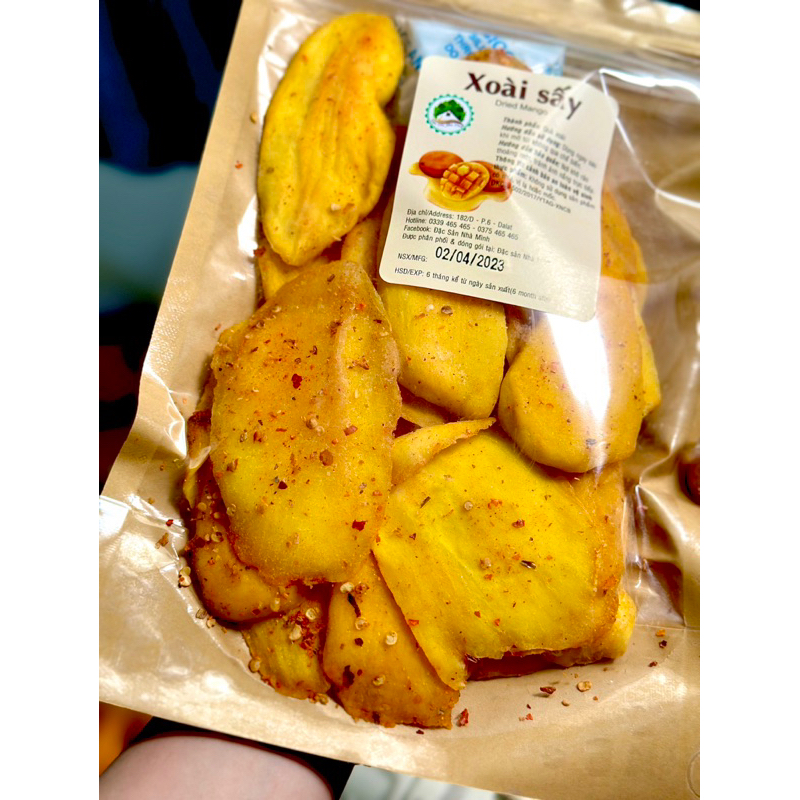 XOÀI DẺO SẤY MUỐI ỚT Đà Lạt , TÚI 200G , CHIPCHIP_FOOD#xoaisaymuoiot#dacsandalat đồ ăn vặt ngon