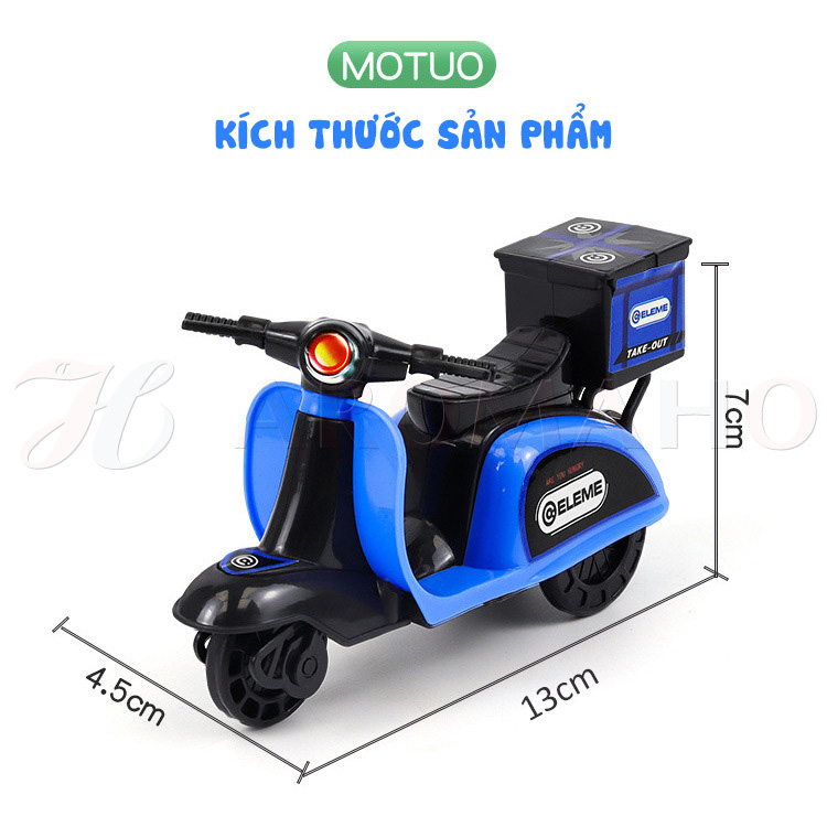 Đồ chơi trẻ em xe máy mini quà tặng cho bé trai bé gái vui chơi năng động AromaHo-019