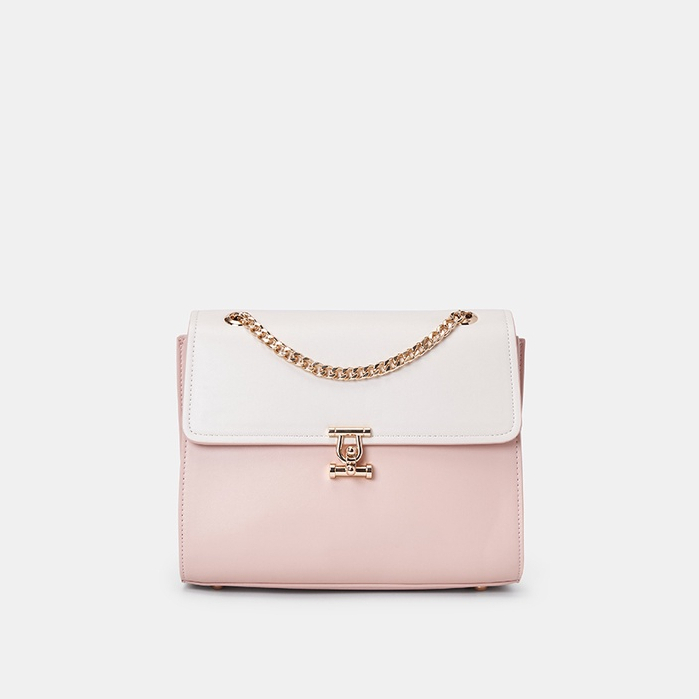 Túi Xách Trung Nữ Thời Trang JUNO Top Handle Trang Trí Khoá TXT296