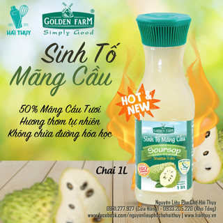 Sinh tố mãng cầu golden farm 1l