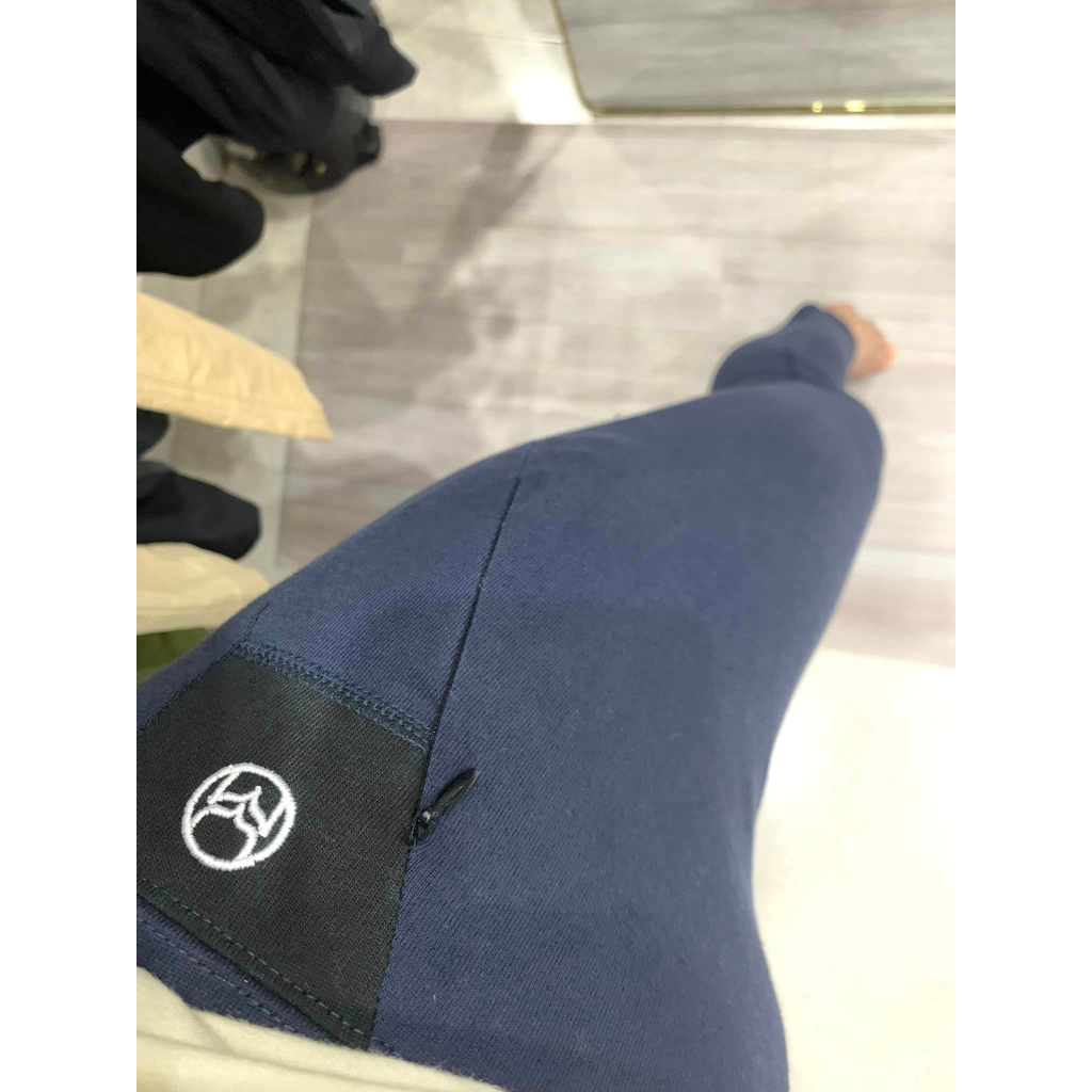 quần leging thể thao cotton VNXK dư xịn lên dáng chuẩn phối đồ dễ màu xanh (ảnh thật tự chụp)