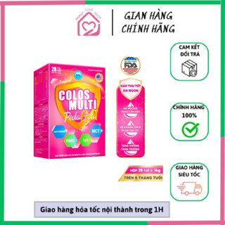 Sữa non mama Colosmulti Pedia Gold hộp 450g  (28 gói x 16g) chuyên biệt hỗ trợ giúp bé ăn ngoan