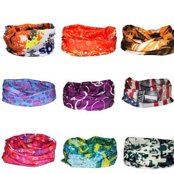 Khăn Đa Năng Chống Nắng Cao Cấp - Đi Phượt Đi Xe Máy Vải Mềm Mại Dày Dặn - Màu Trơn Nhiều Màu Giao màu ngẫu nhiên