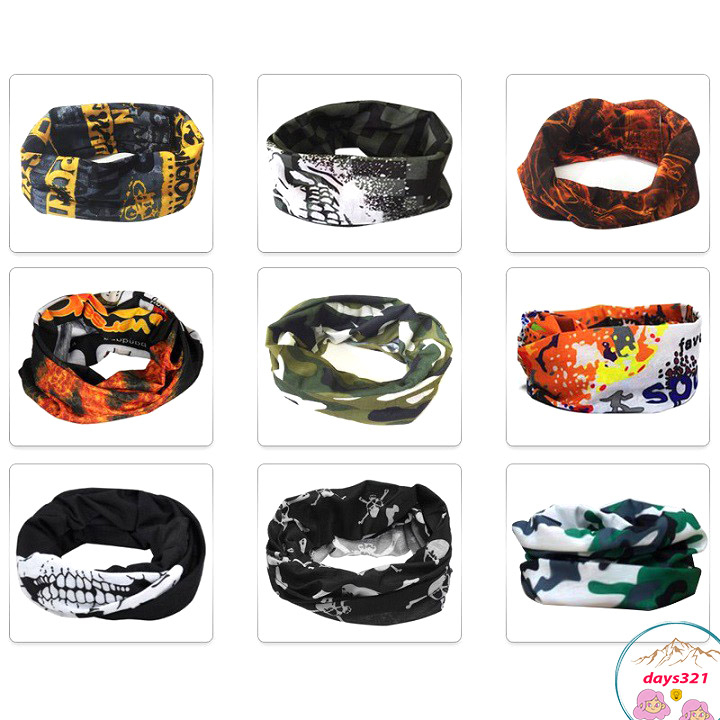 Khăn Đa Năng Chống Nắng Cao Cấp - Đi Phượt Đi Xe Máy Vải Mềm Mại Dày Dặn - Màu Trơn Nhiều Màu Giao màu ngẫu nhiên