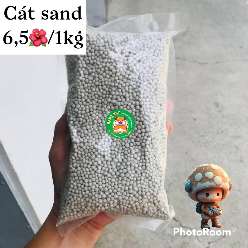 Cát sand 1kg Hương Thơm Cao Cấp Hamster/Thỏ/Bọ/Nhím/Sóc