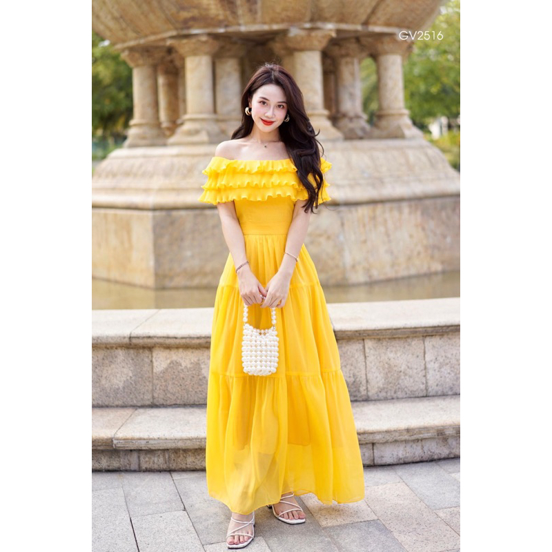 Maxi bèo trễ vai hottrend