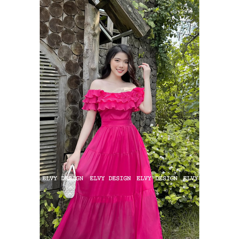 Maxi bèo trễ vai hottrend