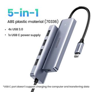 Hub usb type c to 4 usb 3.0 ugreen 70336 chính hãng
