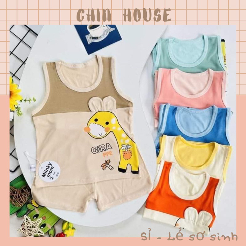 BỘ BA LỖ THUN LẠNH CHO BÉ , BỘ BA LỖ MINKY MOM PHỐI TAI THÚ SIÊU ĐÁNG YÊU CHO BÉ (sỉ inbox)