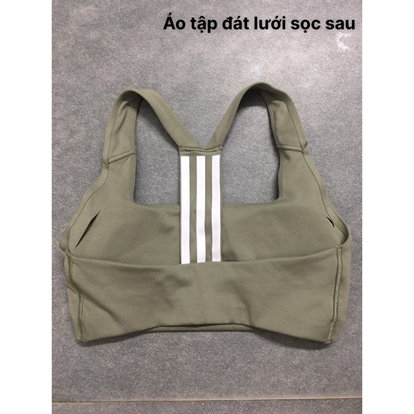 Áo tập đát lưới sọc sau