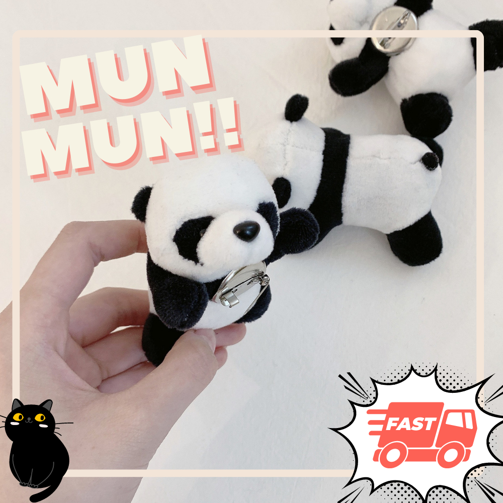 Gấu Bông Cài Áo Hình Gấu Panda
