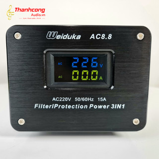 Bộ lọc điện audio weiduka ac8.8: lọc phổ biến và tốt nhất.
