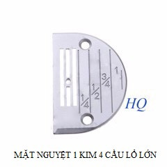 Mặt nguyệt 1 kim 4 cầu lổ lớn