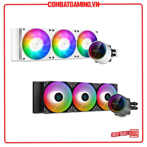 Tản Nhiệt Nước AIO DeepCool Castle 360EX WH A-RGB