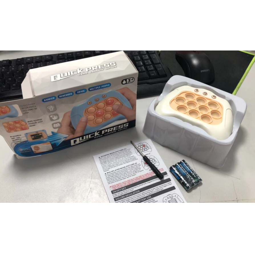 Đồ Chơi Pop it bóp bóp Bấm Nút Theo Nhạc Tiếng Anh Nhiều Cấp Độ Khó Pop It Fidget Toy, Giảm Stress, Bằng Silicon An Toàn