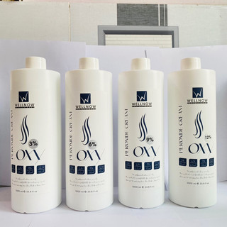 OXY TRỢ NHUỘM TÓC WELLNOW TINH CHẤT BẠC HÀ THƠM MÁT KHI NHUỘM 1000ML