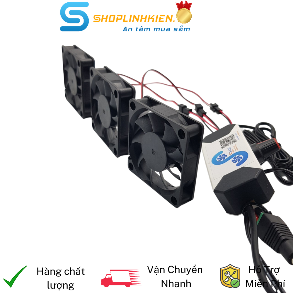 Quạt thủy sinh Bộ Quạt Hút Mùi 12V 6CM Tản Nhiệt Làm Mát Điện Thoại  Bể Cá Thú Nuôi ShopThongMinh5.0