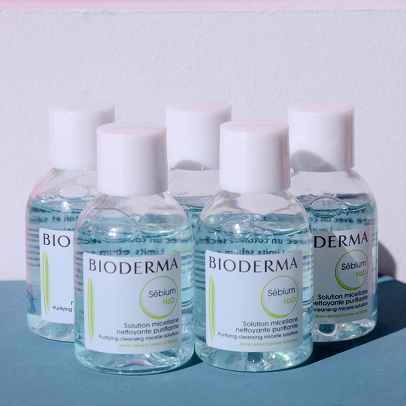 Dung dịch làm sạch và tẩy trang Micellar cho da hỗn hợp và da dầu Bioderma Sébium H2O - 20ml