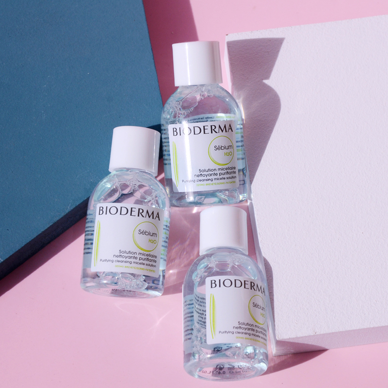 Dung dịch làm sạch và tẩy trang Micellar cho da hỗn hợp và da dầu Bioderma Sébium H2O - 20ml