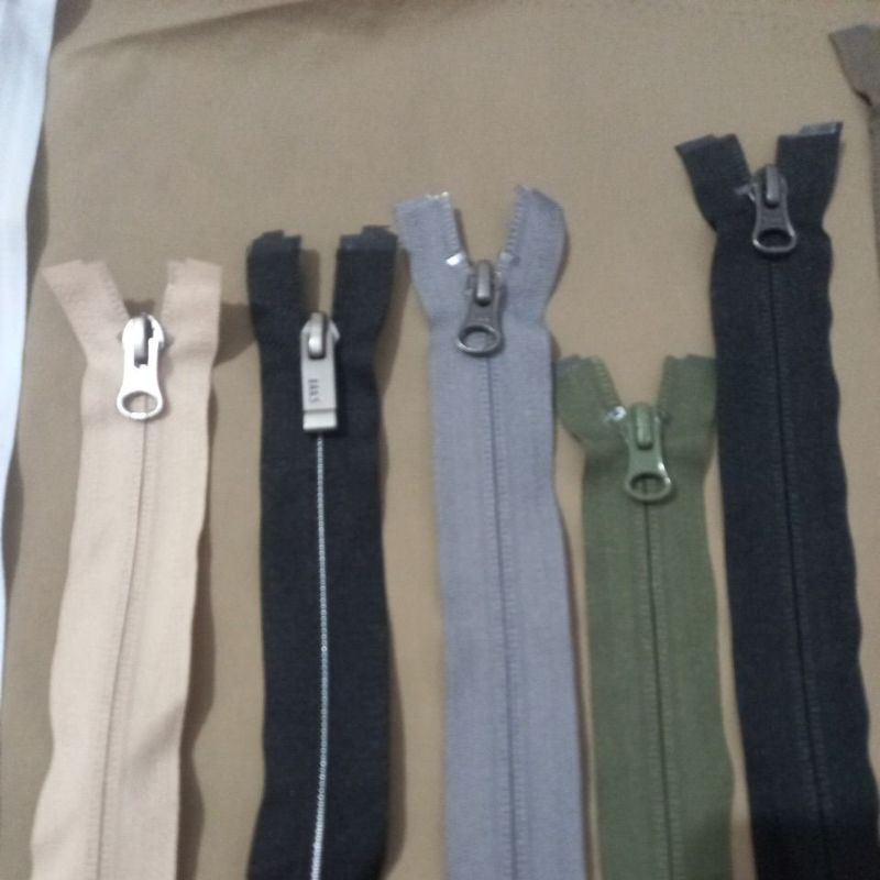 Dây kéo khóa áo dấu khóa răng cước 5 dài 55 đến 60cm