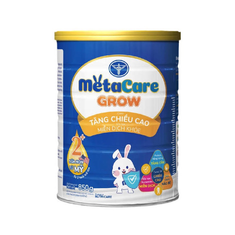 Sữa bột metacare Grow số 2 850g