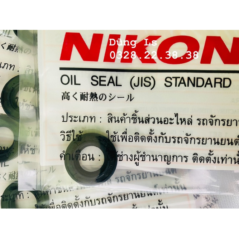 Phốt bơm nước DASH - LS - NSR 150 - KR - AR125 zin HONDA