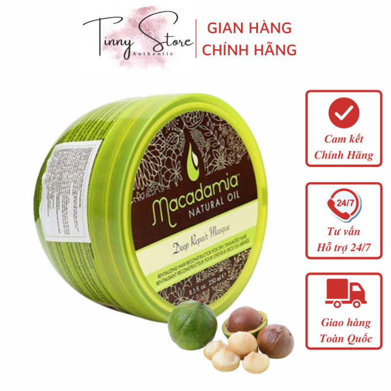 Kem hấp ủ tóc cao cấp Maccadamia Natural Oil 500ml