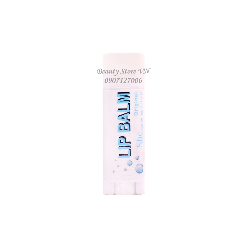 [USA🇺🇸] Son Dưỡng Môi Siêu Nhẹ Không Bóng Nhờn S.he Makeup Lip Balm