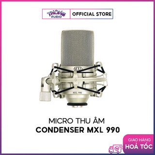 Micro thu âm Condenser MXL 990 kèm phụ kiện, hộp đựng mic