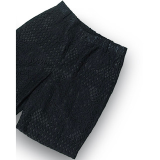 Quần Shorts-Ninety Ninety One-Black Lace Shorts