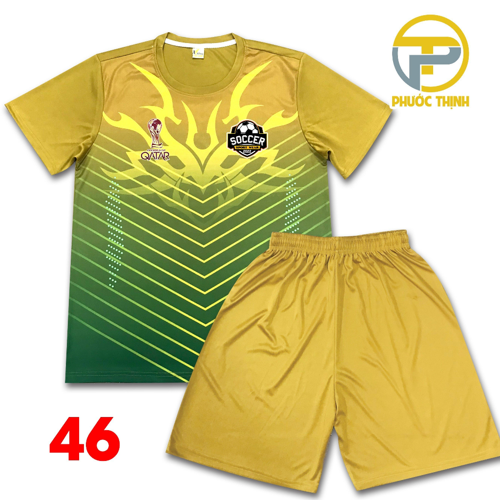 Bộ đồ thể thao đội BRAZIL - Phước Thịnh Polo - M46