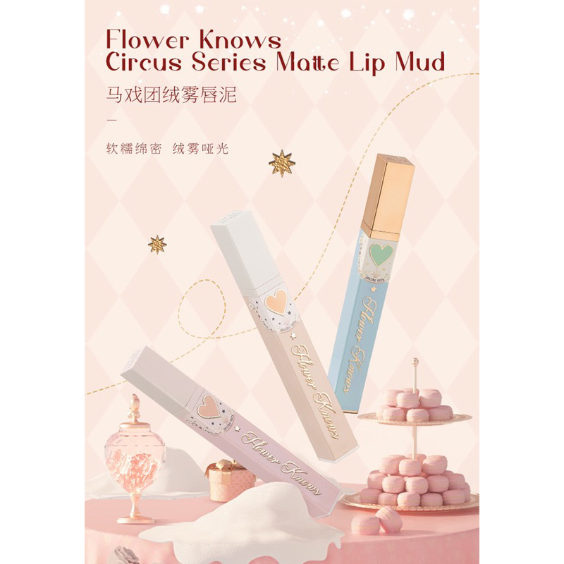 Son Flower Knows Circus Series Matte/Satin Lipstick