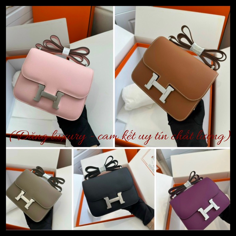 ❤️‍🔥Túi pre_owned Swift Nguyên bản - Size 19cm - Da Swift