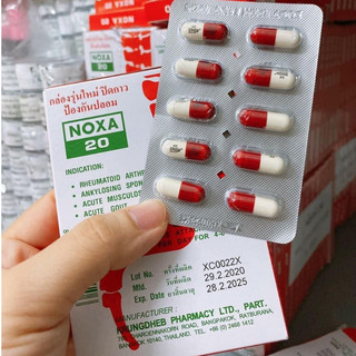 Combo 1 lốc 12 hộp viên uống xương khớp Noxa 20 Thái Lan