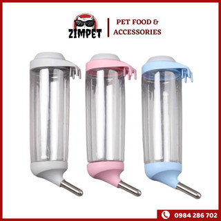Bình nước gắn chuồng cho chó mèo size 350ml và 500ml