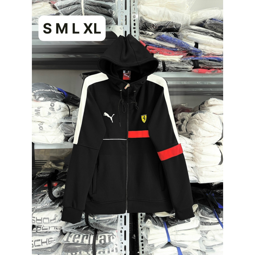 Áo khoác thể thao NAM NỮ Umi logo FERARI, chất dày dặn CAO CẤP,form chuẩn i hình Gem_store M3