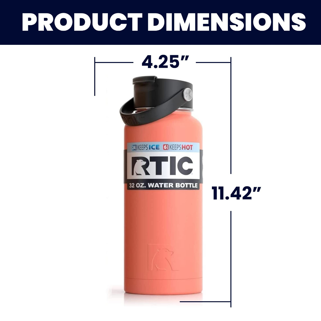 Bình giữ nhiệt RTIC Water Bottle 950ml 32oz - Nhiều màu