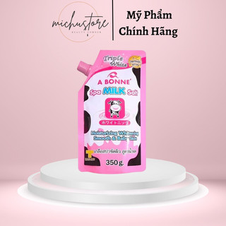 Muối tắm tẩy tế bào chết a bonne spa 350g - muối bò